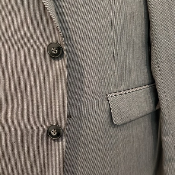 Calvin Klein gray suit jacket and pants set - Picture 5 of 11